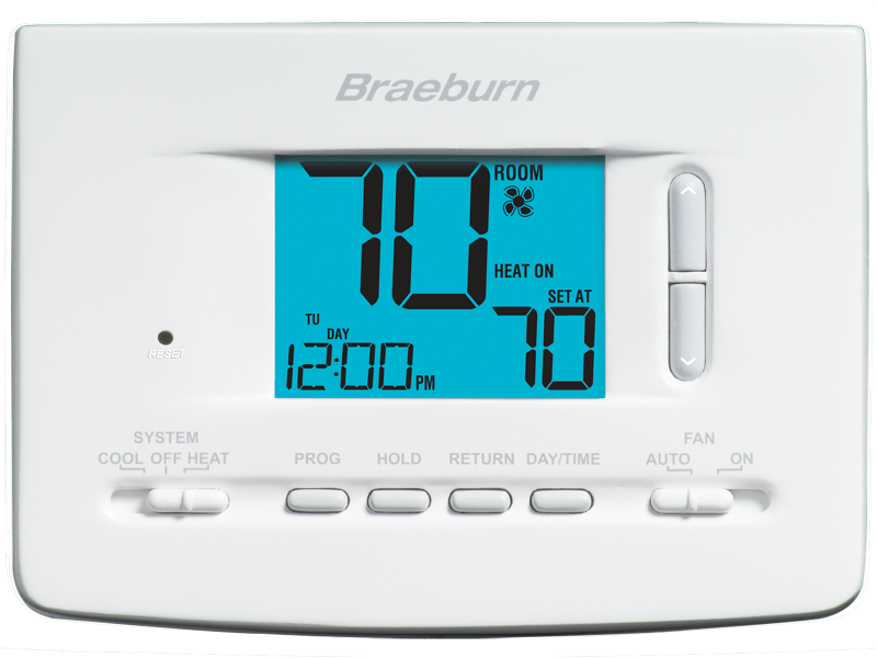 thermostat braeburn 2220 imprinting programmable